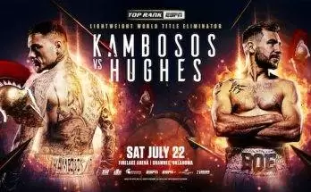 Watch Wrestling Top Rank Boxing: Kambosos Jr. vs. Hughes 7/22/23 July 22nd 2023