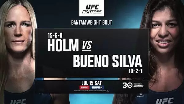 Watch Wrestling UFC Fight Night Vegas 77: Holm vs Bueno Silva 7/15/23 15th July 2023