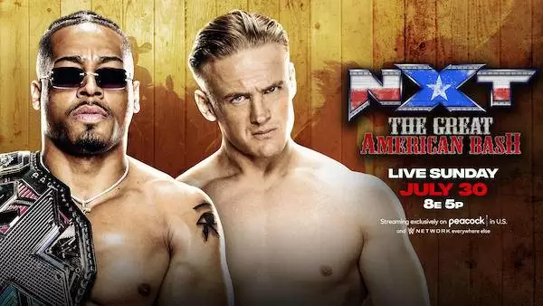 Watch Wrestling WWE NXT Great American Bash PPV 7/30/23 30th July 2023