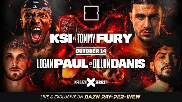 Watch Wrestling KSI vs. Tommy Fury Logan Paul vs. Danis PPV 10/14/23 14th October 2023 Live