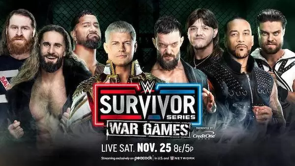 Watch Wrestling WWE Survivor Series: WarGames 2023 11/25/23 25th November 2023 Live PPV Online