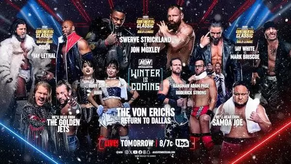 Watch Wrestling AEW Dynamite: Winter is Coming 12/13/23 13th December 2023 Live Online