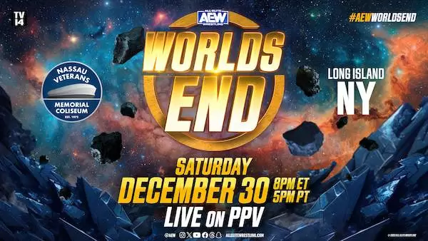 Watch Wrestling AEW Worlds End PPV 2023 12/30/23 30th December 2023 Live Online