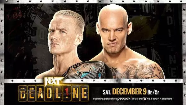 Watch Wrestling WWE NXT Deadline 2023 12/9/23 Live PPV 9th December 2023