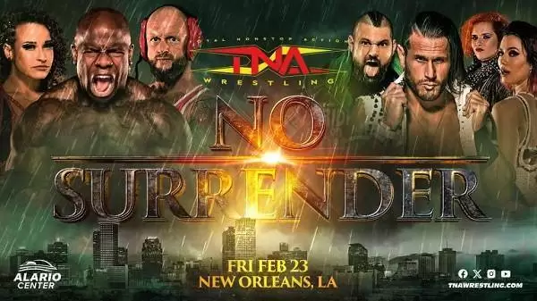 Watch Wrestling TNA Wrestling No Surrender February 23rd 2024 2/23/24 23rd February 2024