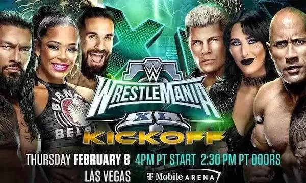 Watch Wrestling WWE WrestleMania XL KickOff PressMeet 2/8/24 8th February 2024