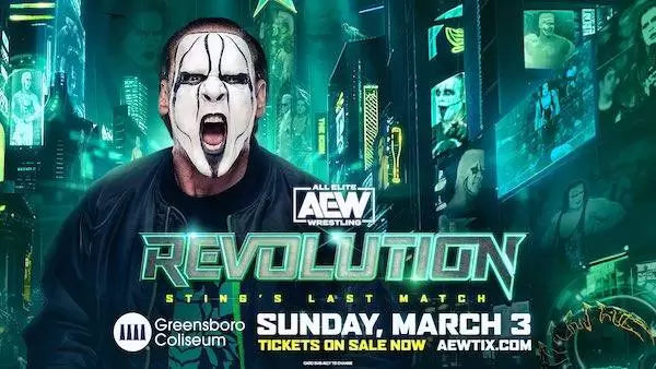Watch Wrestling AEW Revolution 2024 3/3/24 3rd March 2024 Livestream PPV Online