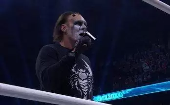 Watch Wrestling Sting Speech + Media Scrum AEW Revolution 2024