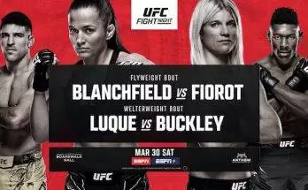 Watch Wrestling UFC Fight Night Atlantic City – Blanchfield vs Fiorot 3/30/24 30th March 2024