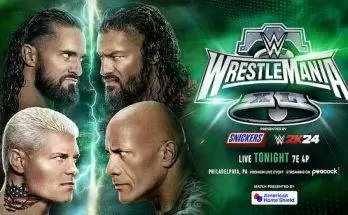 Watch Wrestling WWE WrestleMania XL 40 2024 Day1 4/6/24 6th April 2024 Live PPV Online Free