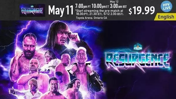 Watch Wrestling NJPW Resurgence 2024 5/11/24 11th May 2024