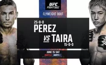 Watch Wrestling UFC Fight Night 93: Perez vs Taira 6/15/24 15th June 2024 Live Online