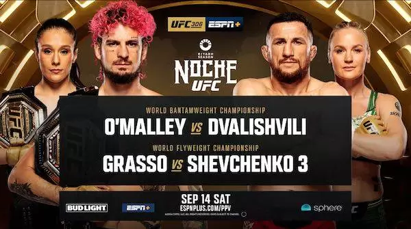 Watch Wrestling UFC 306: OMalley vs Dvalishvili 9/14/24 14th September 2024 Live PPV Online