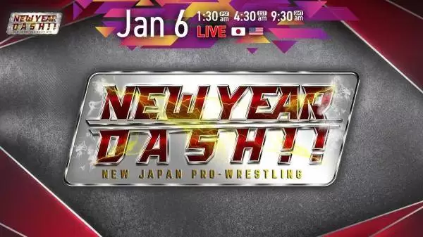 Watch Wrestling NJPW New Year DASH 2025 1/6/25 6th January 2025