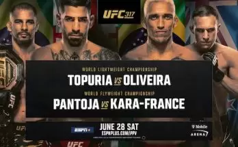 Watch Wrestling UFC 317: Topuria vs Oliveira PPV 6/28/25 28th June 2025 Live Online
