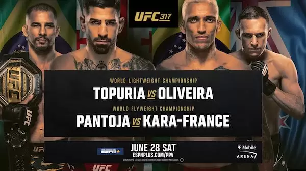 Watch Wrestling UFC 317: Topuria vs Oliveira PPV 6/28/25 28th June 2025 Live Online