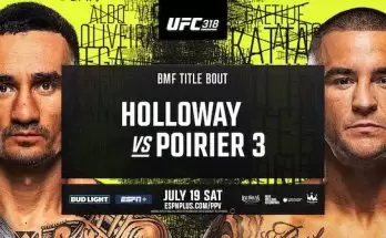 Watch Wrestling UFC 318: Holloway vs Poirier 3 7/19/25 19th July 2025 Live PPV Online