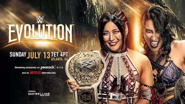 Watch Wrestling WWE Evolution PPV 2025 7/13/25 13th July 2025 Live Online