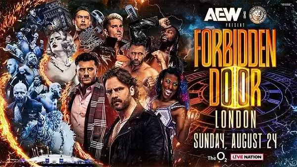 Watch Wrestling AEW x NJPW Forbidden Door 2025 PPV Live 8/24/25 24th August 2025 Online