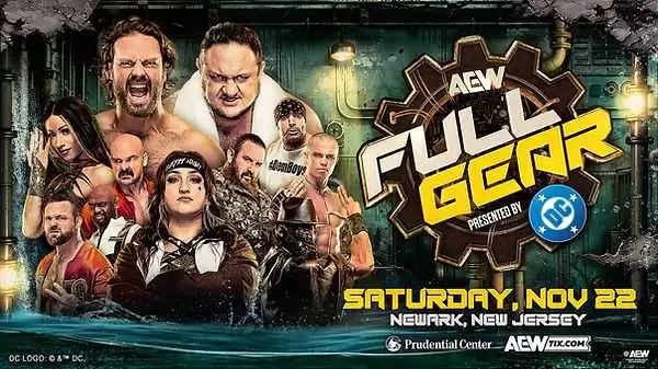Watch Wrestling AEW Full Gear 2025 PPV Live 11/22/25 22nd November 2025